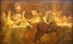 Dipinto di Rembrandt, The Conspiracy of the Batavians